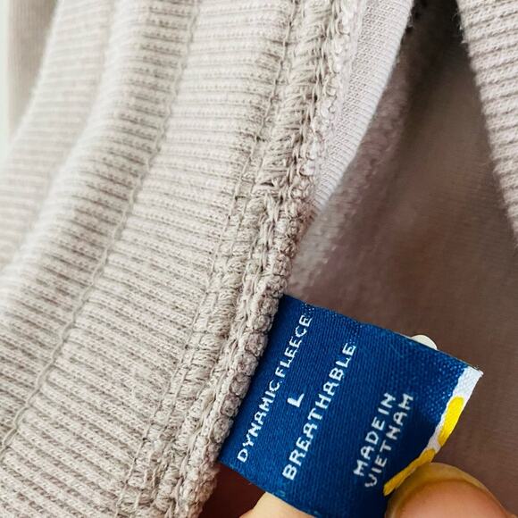 OLD NAVY Light Lavender Sweatpants Sweats Zipper Pocket Joggers Pant Tie Waist L - Picture 5 of 11